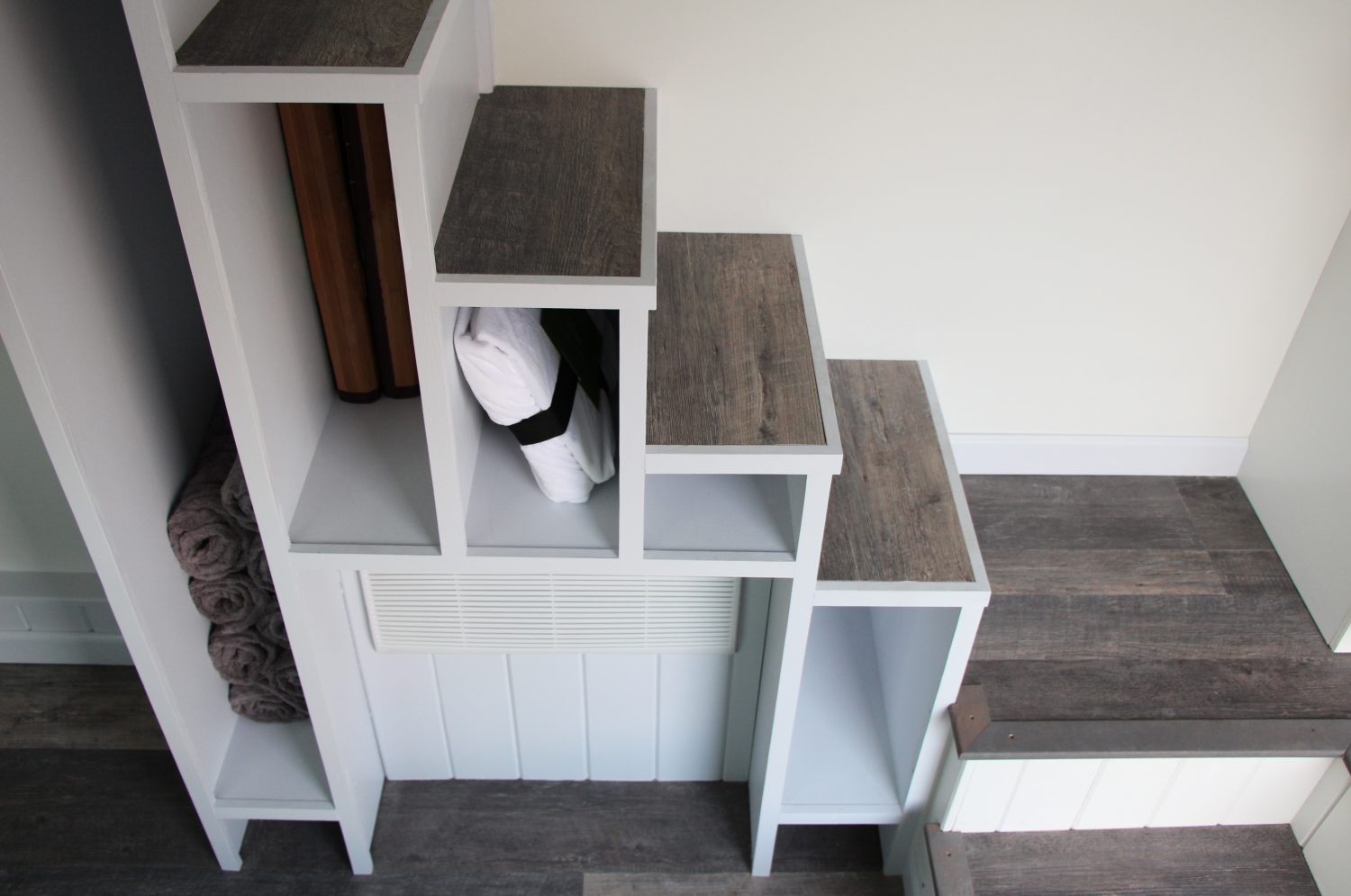 Slate Hoosic Tansu Stairs Tiny House Builders B&B Micro Manufacturing