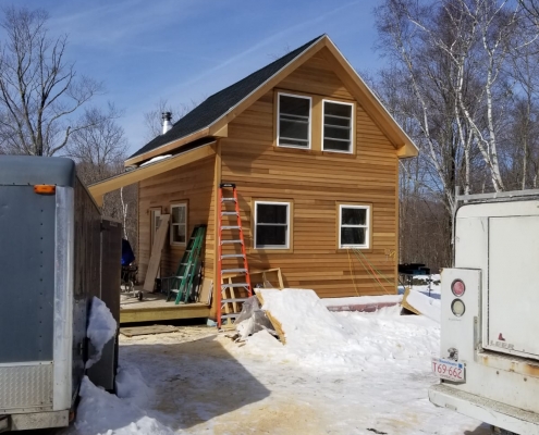 Green River Small Home Under Construction